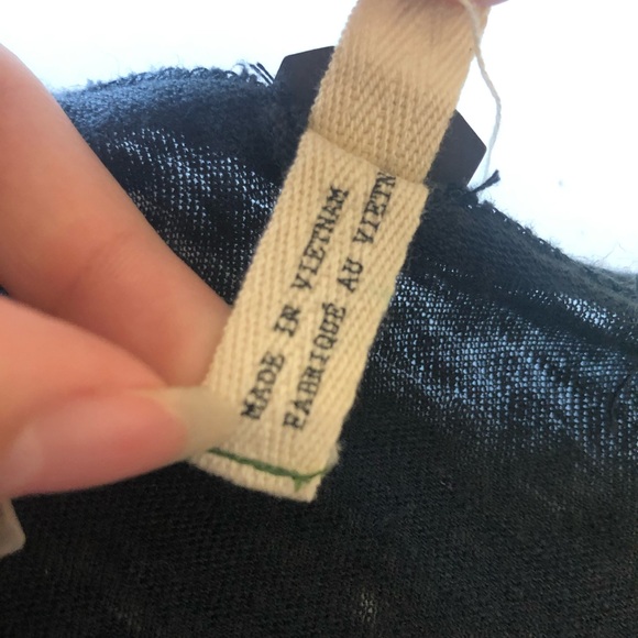 Free people we the free starry night ombré top linen cotton blend - Picture 7 of 9